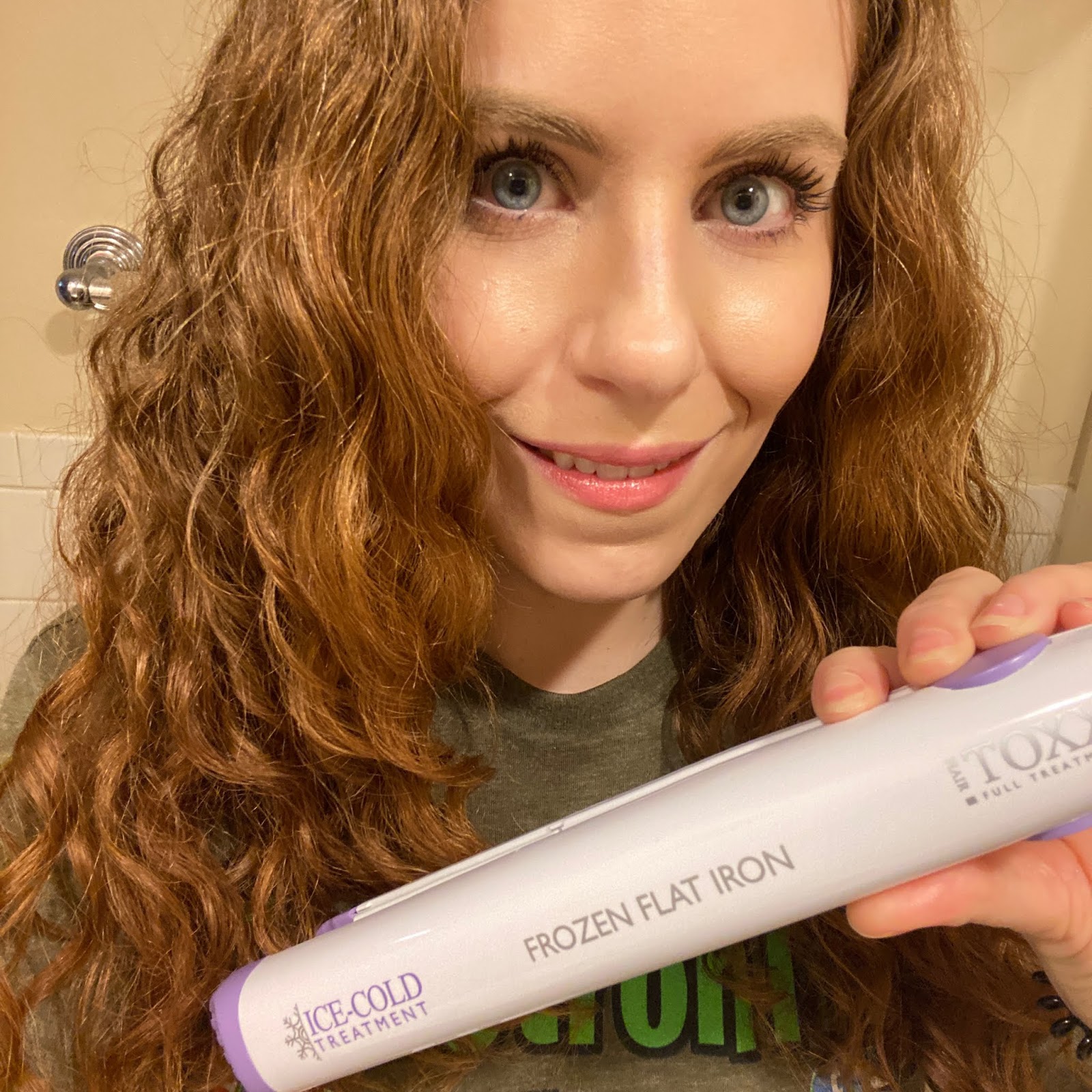 ice cold hair straightener