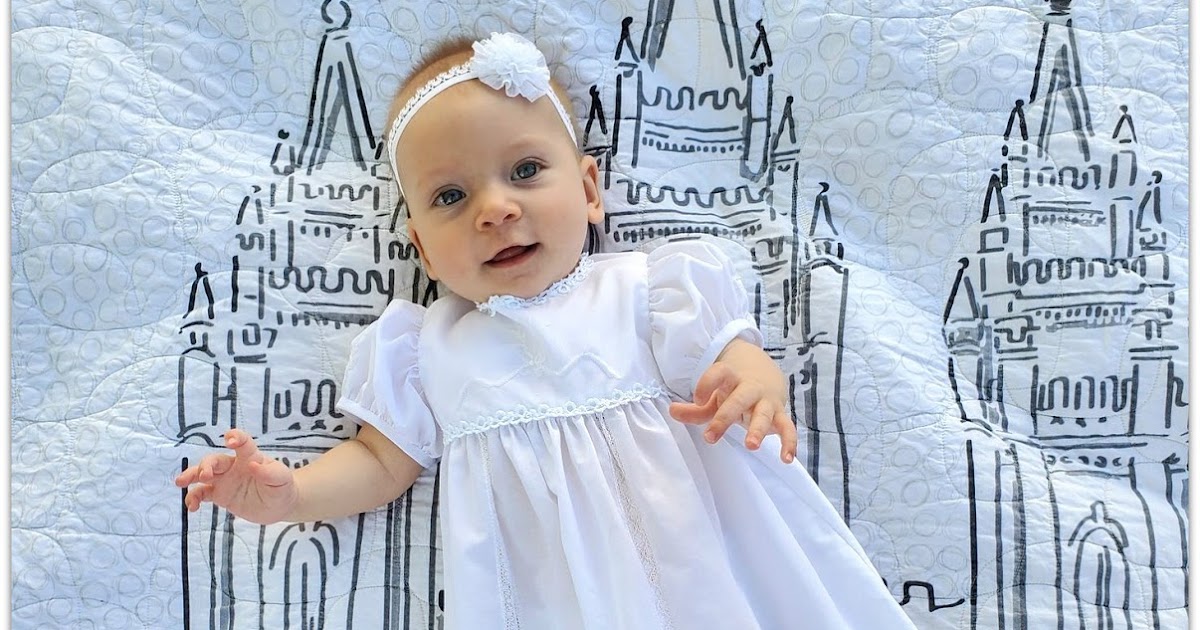 .Quiltscapes. Baby's Blessing Dress