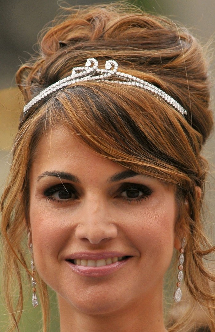 Tiara Mania Queen Rania of Jordan's Diamond Bracelet Tiara