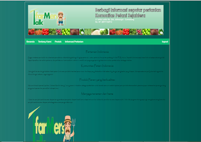 Source Code Aplikasi Informasi Pertanian Berbasis Web  