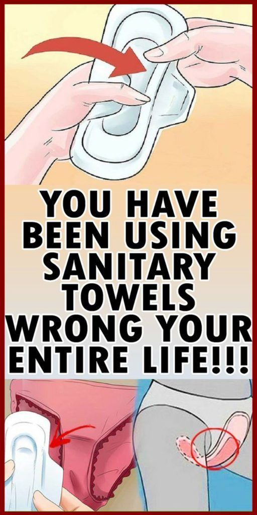 Correct Way To Use A Sanitary Towel healthy Round