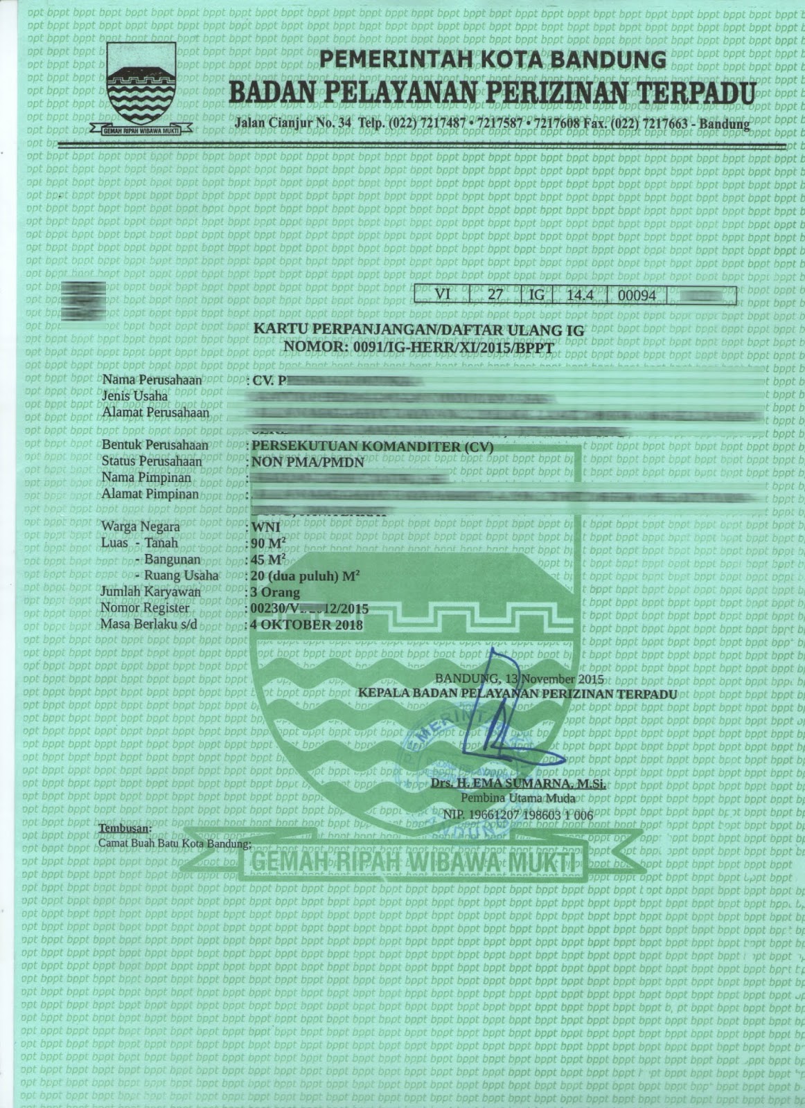 Info Pengurusan, syarat dan proses pendaftaran HO /Surat