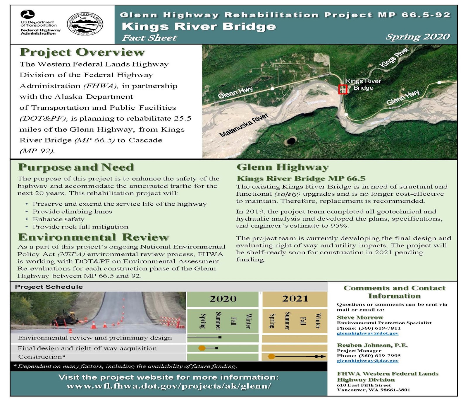 Glenn Highway Work At Kings River Bridge Copper River Country Journal