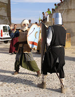 luchadores época medieval