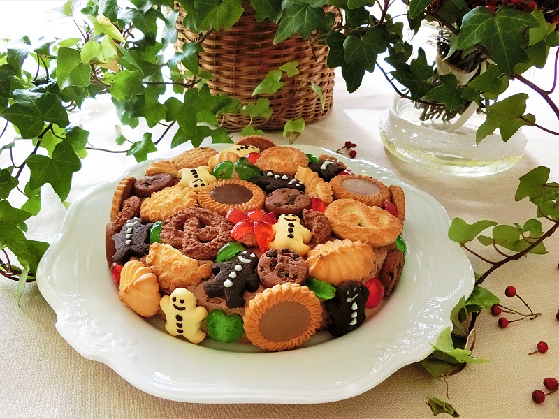 Bon Bon Art Cooking 掲載レシピ お家で作るかわいいクリスマスケーキ