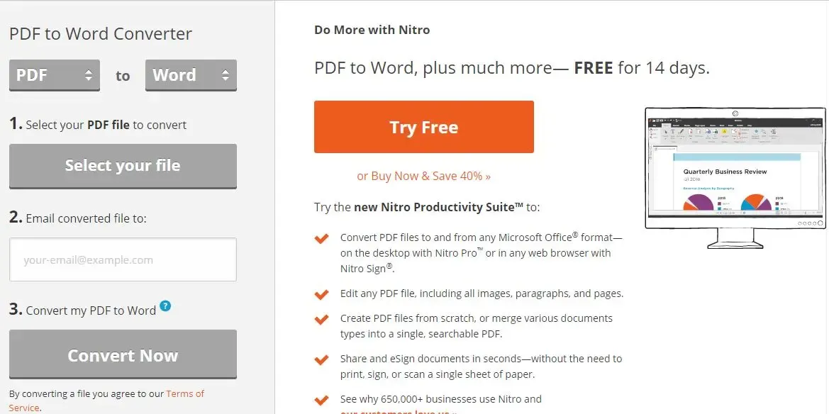 خطوات تحويل pdf الى word أو العكس للكمبيوتر
