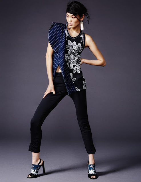 Fashion fan blog from industry supermodels: Chiharu Okunugi - Harper's ...