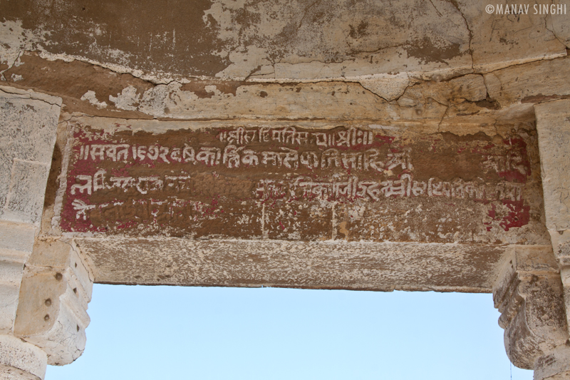 Carvings At Cenotaph (Chhatri) I think about when was it built.