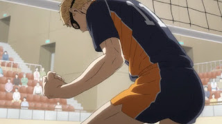月島 ガッツポーズ ハイキュー!! アニメ3期4話 | 月島蛍 Kei Tsukishima CV. 内山昂輝 | Karasuno vs Shiratorizawa | HAIKYU!! Season3