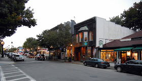 Bar Harbor downtown in Maine Bar Harbor downtown in Maine