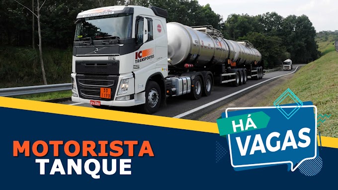 IC Transportes abre vagas para Motoristas 