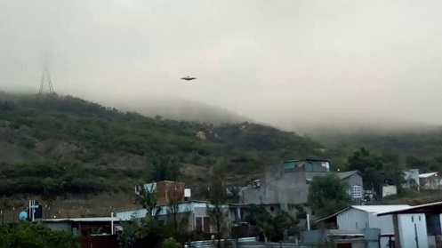 I cittadini di Oaxaca in Messico registrano un UFO 