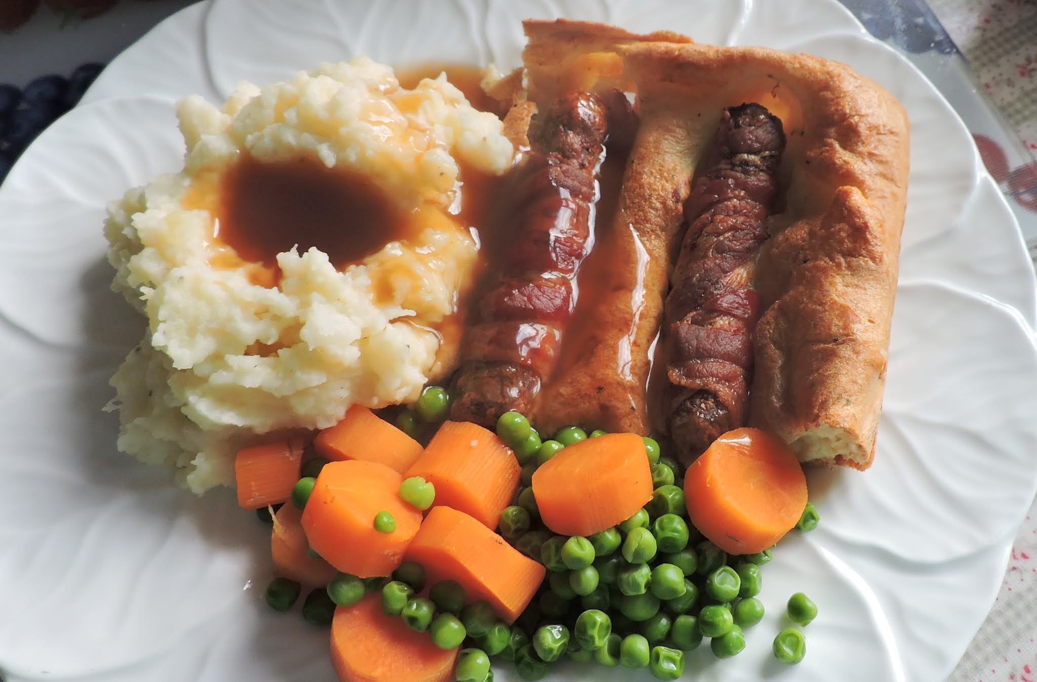 Bacon & Sausage Toad in the Hole The English Kitchen