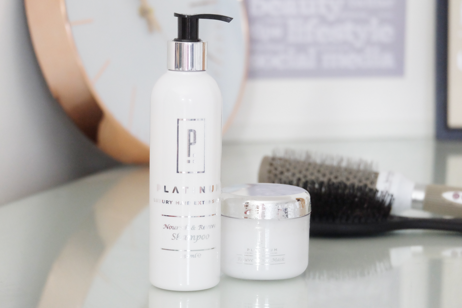 First Set Of Hair Extensions With Platinum Prestige