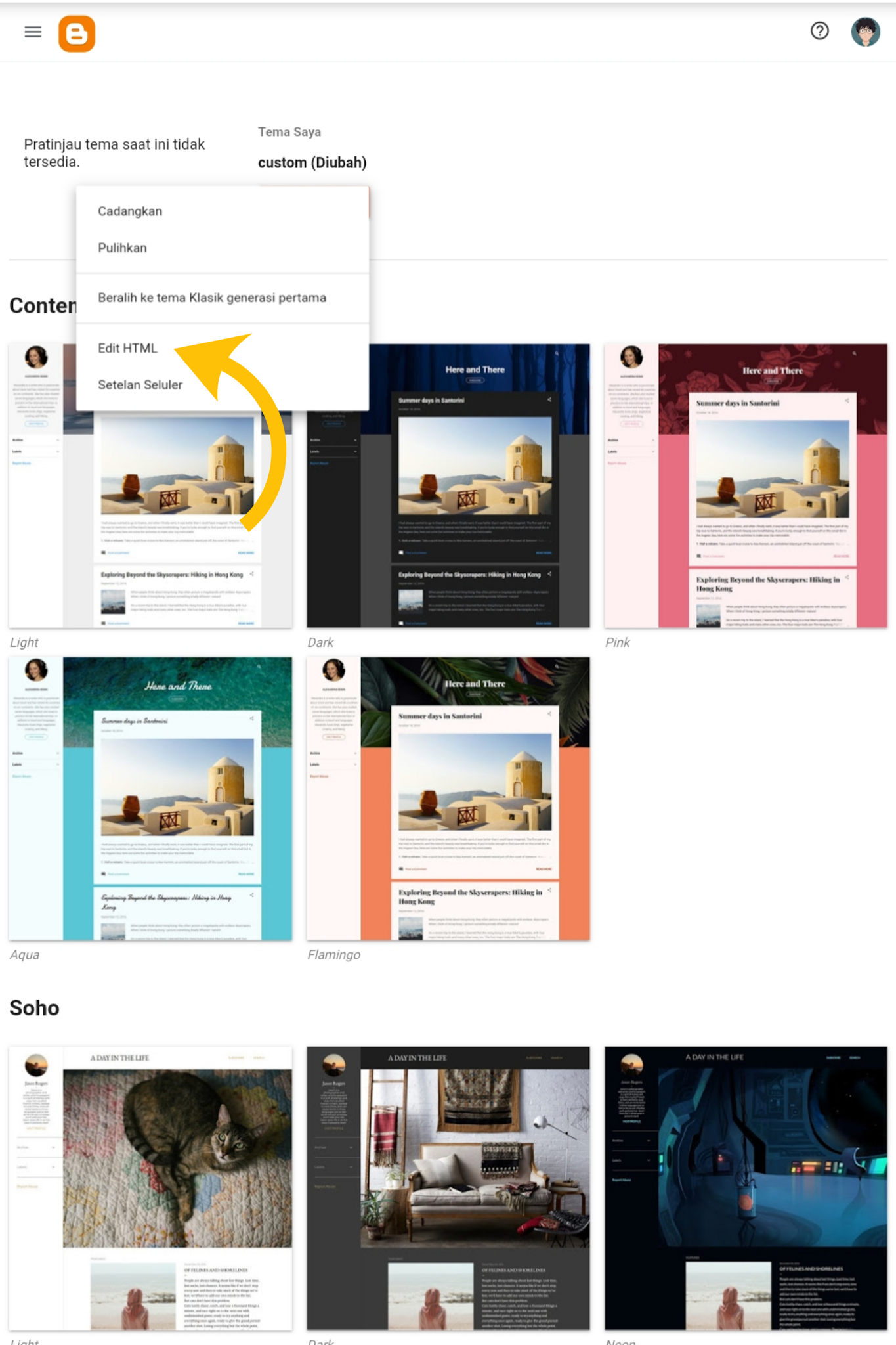 Cara Mengubah Permalink Blogger Menjadi Seperti Wordpress 2