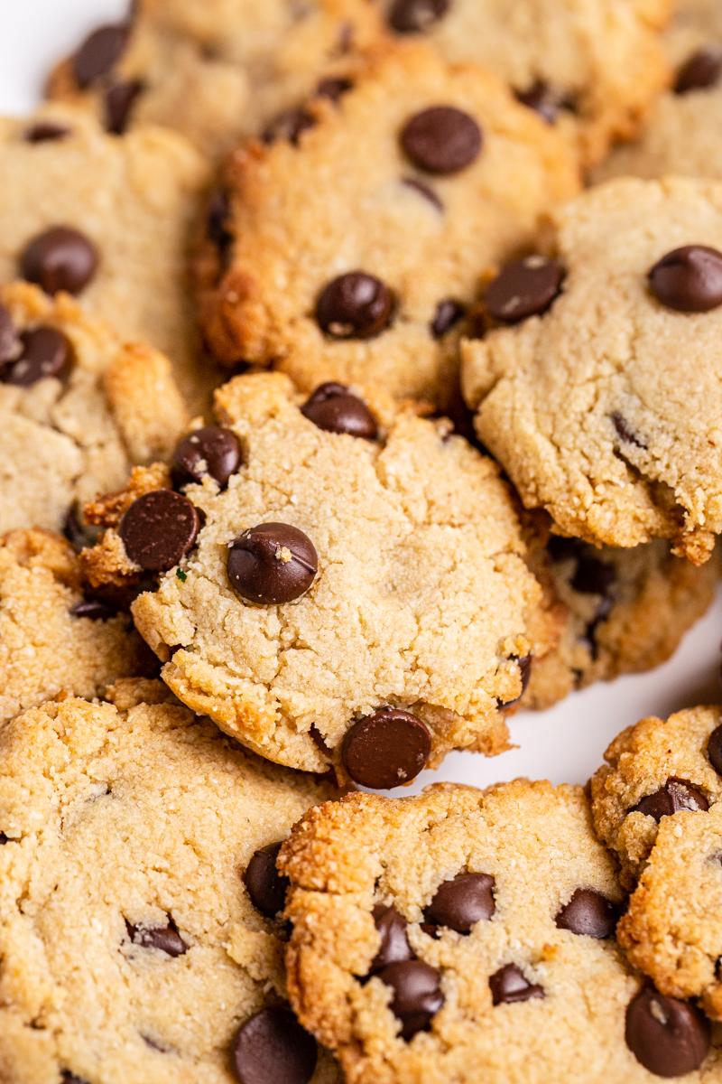 Keto Chocolate Chip Cookies (SugarFree and GlutenFree) Bobbi's Kozy