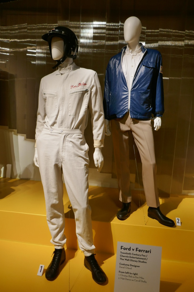 Hollywood Movie Costumes And Props Screen Worn Ford V Ferrari Film Costumes On Display