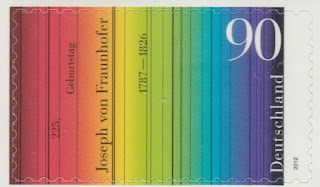 Germany 2012 Joseph von Fraunhofer self-adhesive Germany 2012 Joseph von Fraunhofer self-adhesive