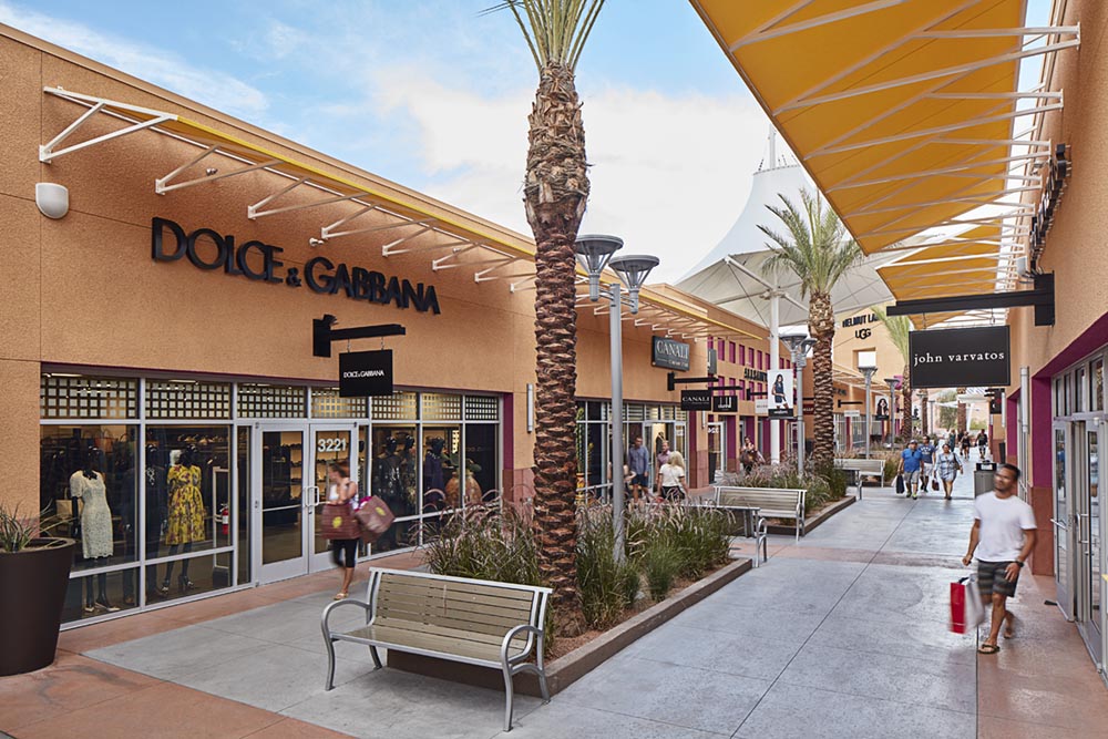 las vegas north premium outlets map