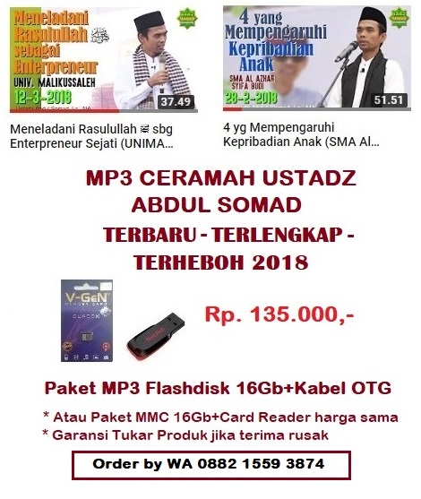 Ceramah Ustadz Abdul Somad Terbaru MP3 - Update 2018