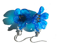blue flower earrings2