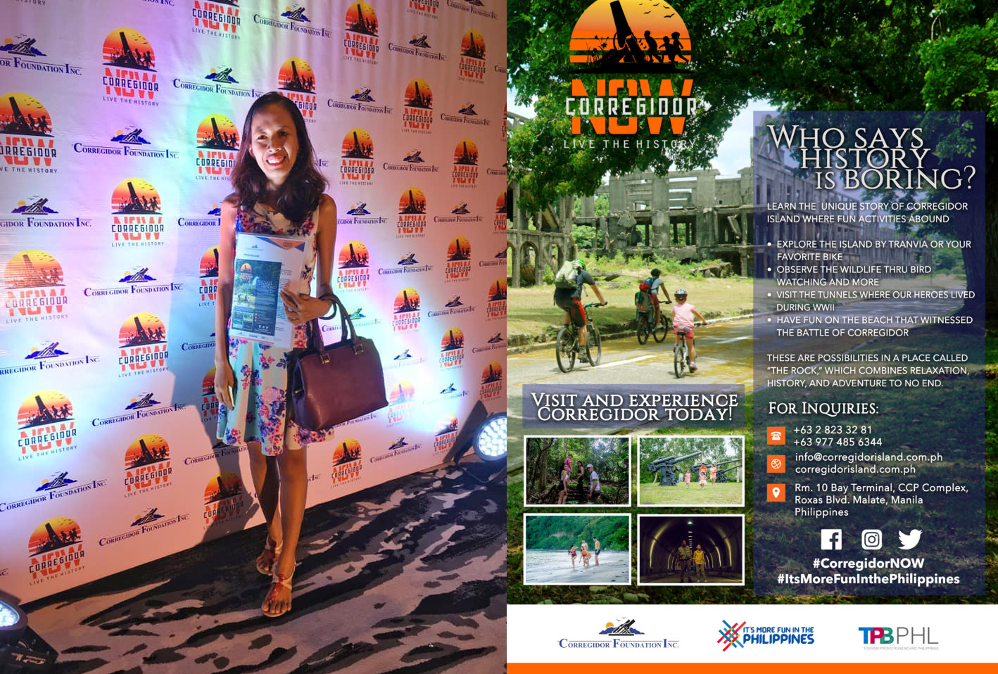 Rebranding of Corregidor's Day and Overnight Tours will Bring More Fun