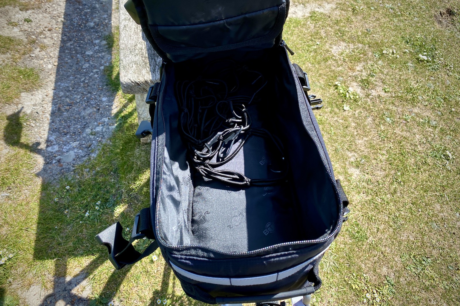 Review BTR Deluxe Pannier Rack Top Bicycle Trunk Bag