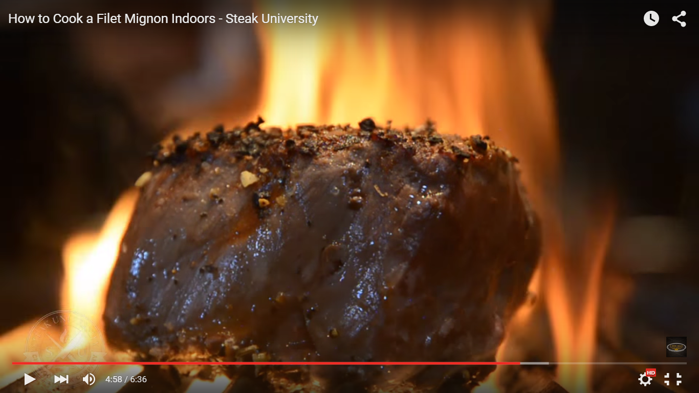 How to cook a filet mignon on the grill Chicago steak company Recipes