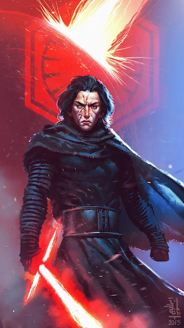 kylo ren fan art wallpaper