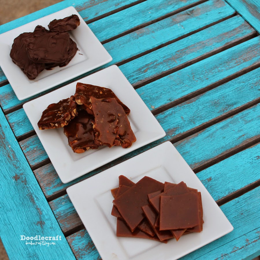 Roasted Almond English Toffee! making handycrafts