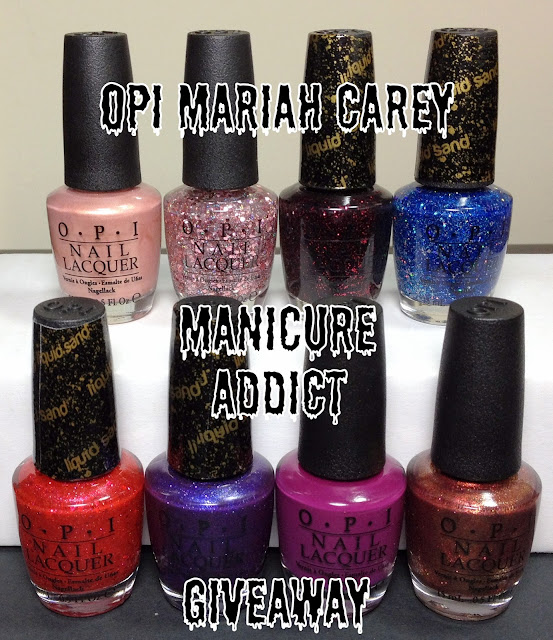 Manicure Addict's OPI Mariah Carey Collection Review & Giveaway!