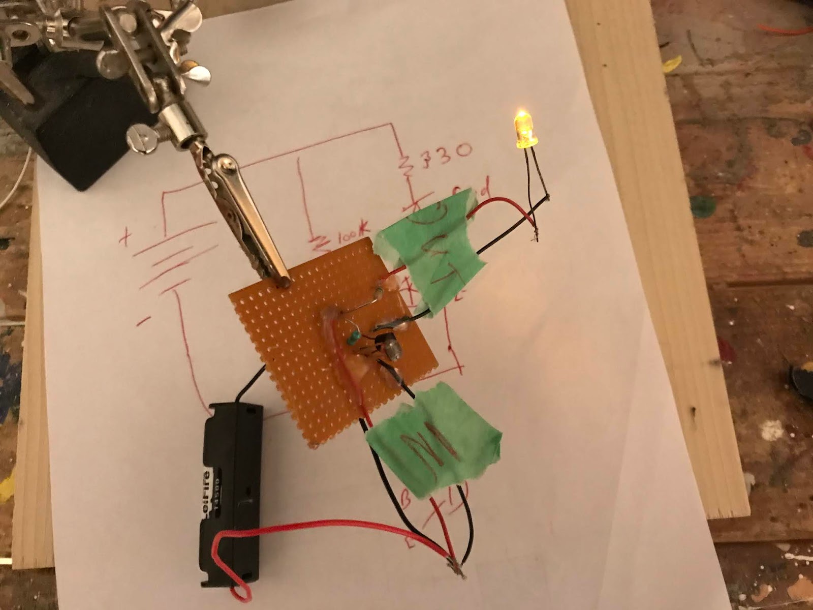 Building a Dark Activated Switch Circuit | Small Workshop Chronicles