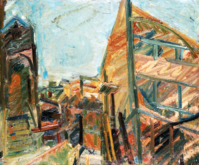 Structure and Imagery: Frank Auerbach: Faint Malodorous Light