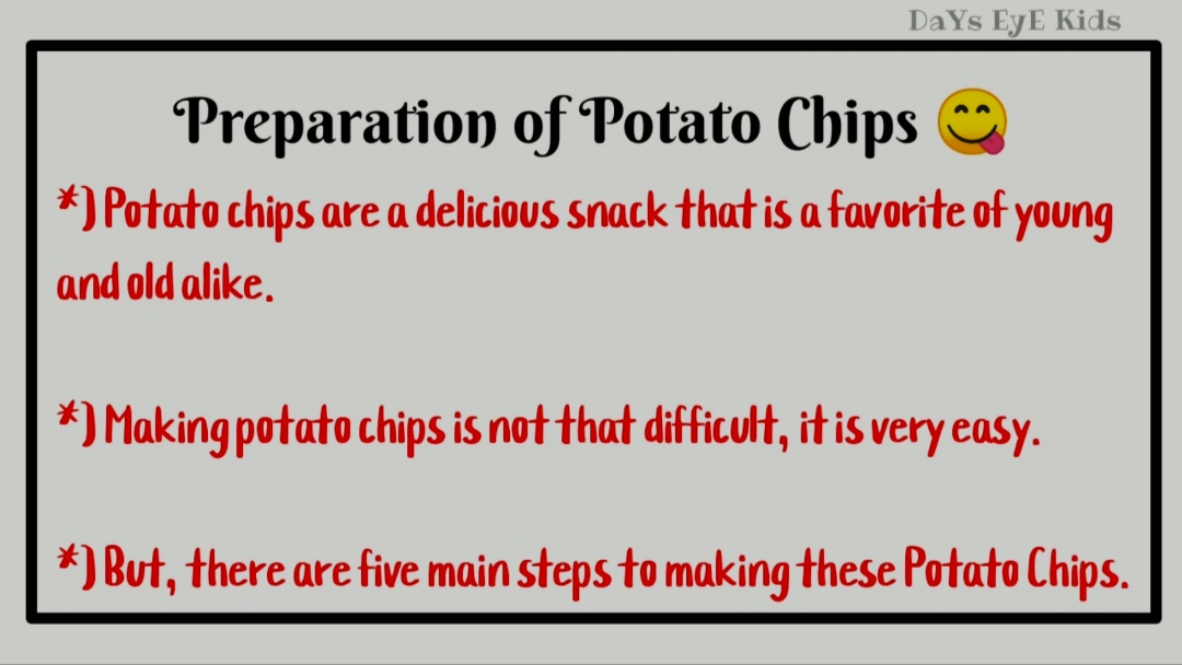 10 Lines Essay on My Favourite Snack Potato Chips Paragraph writing