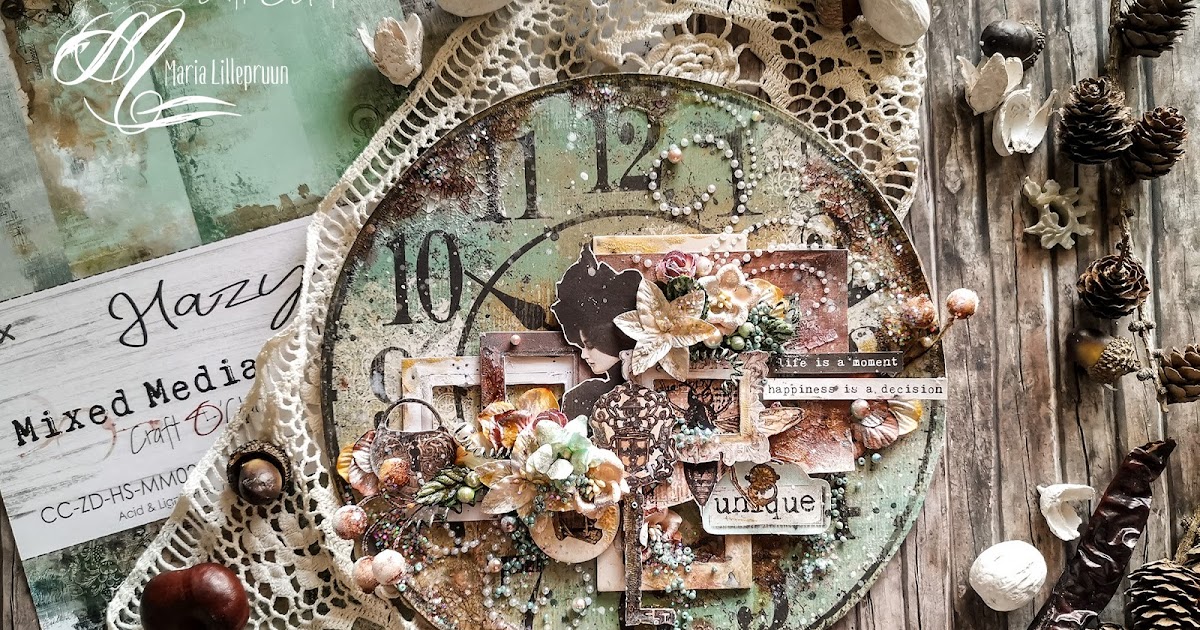 Magic Attic Design by Maria Lillepruun Round neovintage wall decor