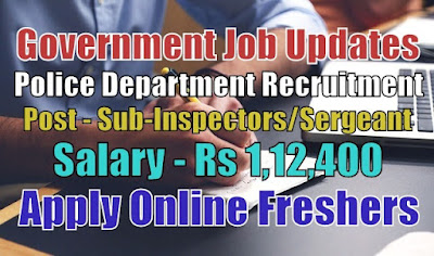 Police Department Recruitment 2020