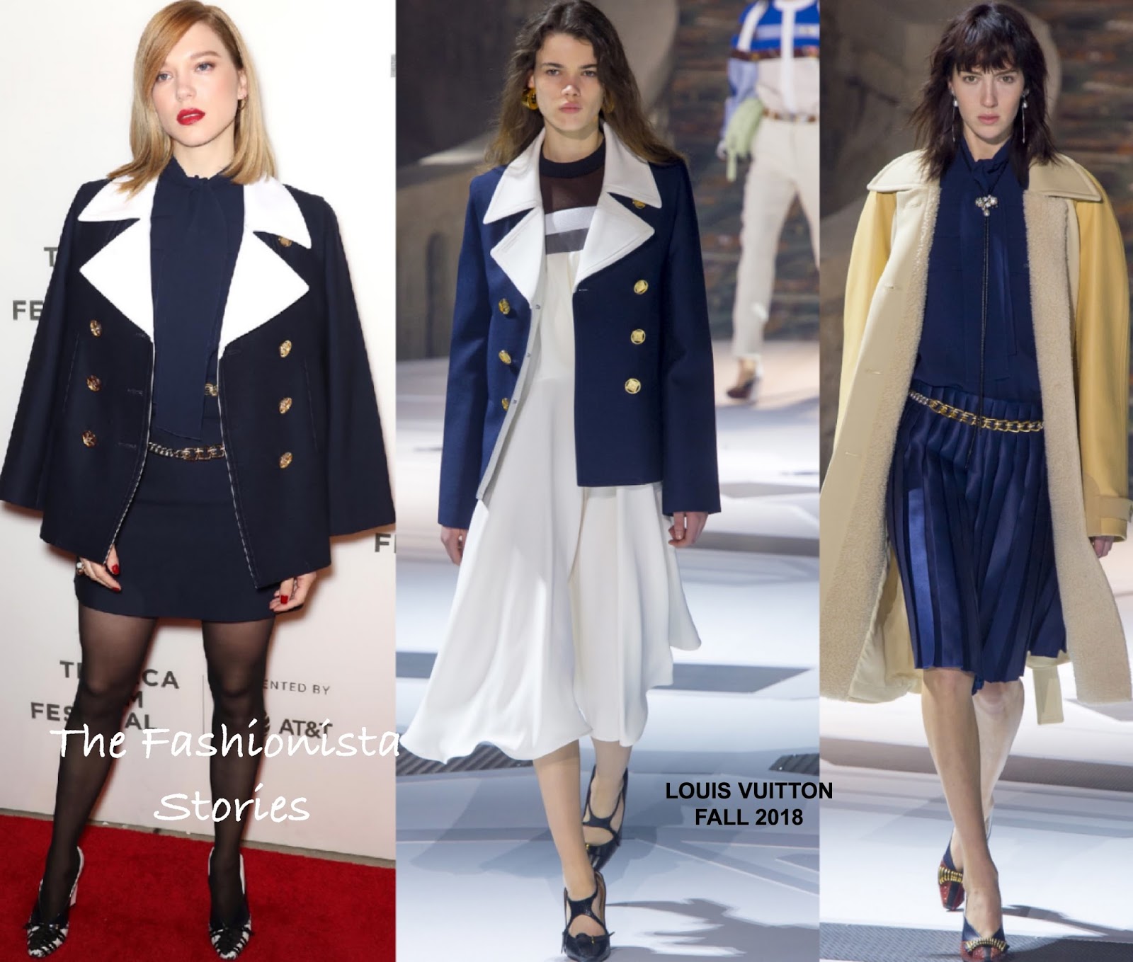H o l l y w o o d  F a s h i o n — Lea Seydoux in Louis Vuitton