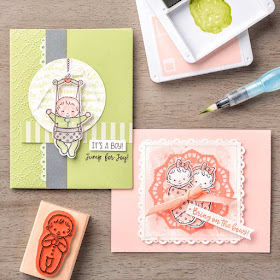 Stampin' Up! Sweet Baby Cards