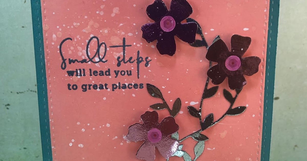 Maria Giselle's Creative Cuts Foiled Die Cuts, Use My Stash Card