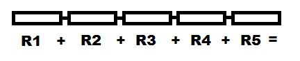 Resistor dipasang seri Resistor dipasang seri
