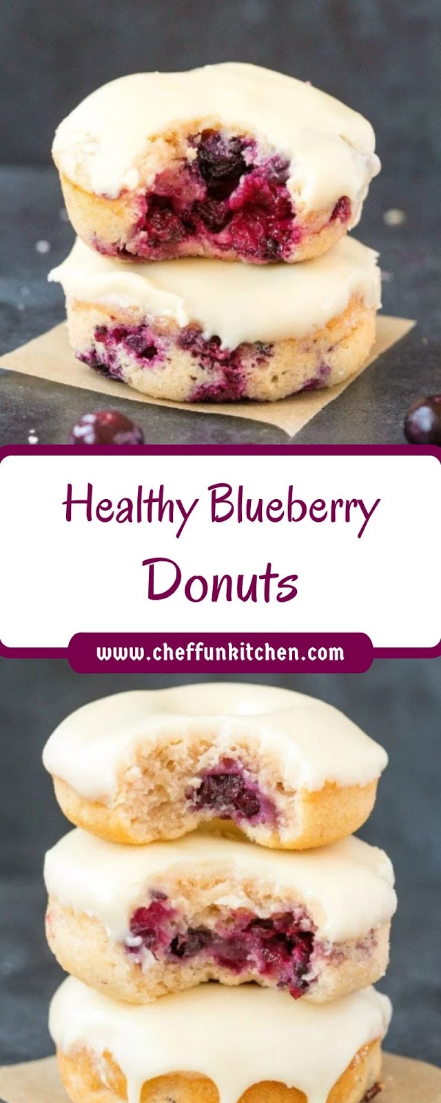 Healthy Blueberry Donuts Healthy Blueberry Donuts