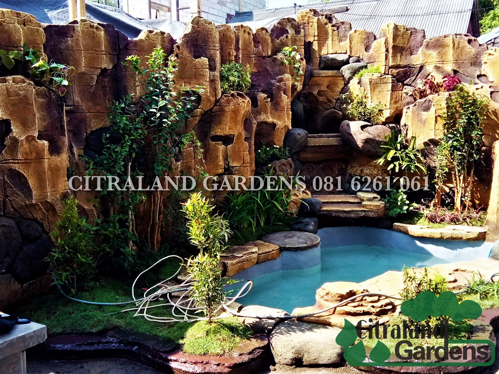 GAMBAR TAMAN TEBING AIR TERJUN - CITRALAND GARDENS