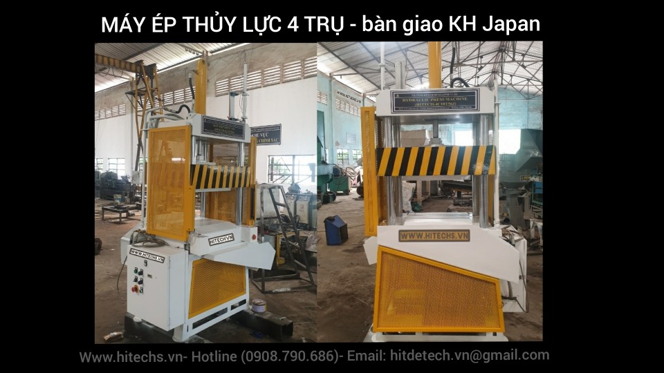 Máy ép thủy lực 4 trụ 10 tấn