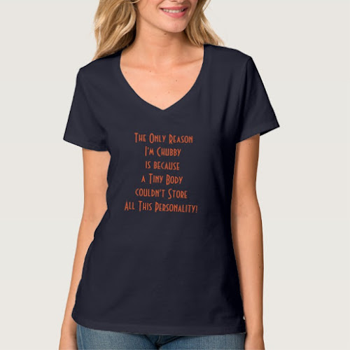The Only Reason I'm Chubby is because.. | Womens Plus Size Funny Jersey