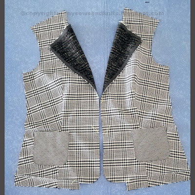 Blazer fronts - right side https://tanysewsandknits.blogspot.com