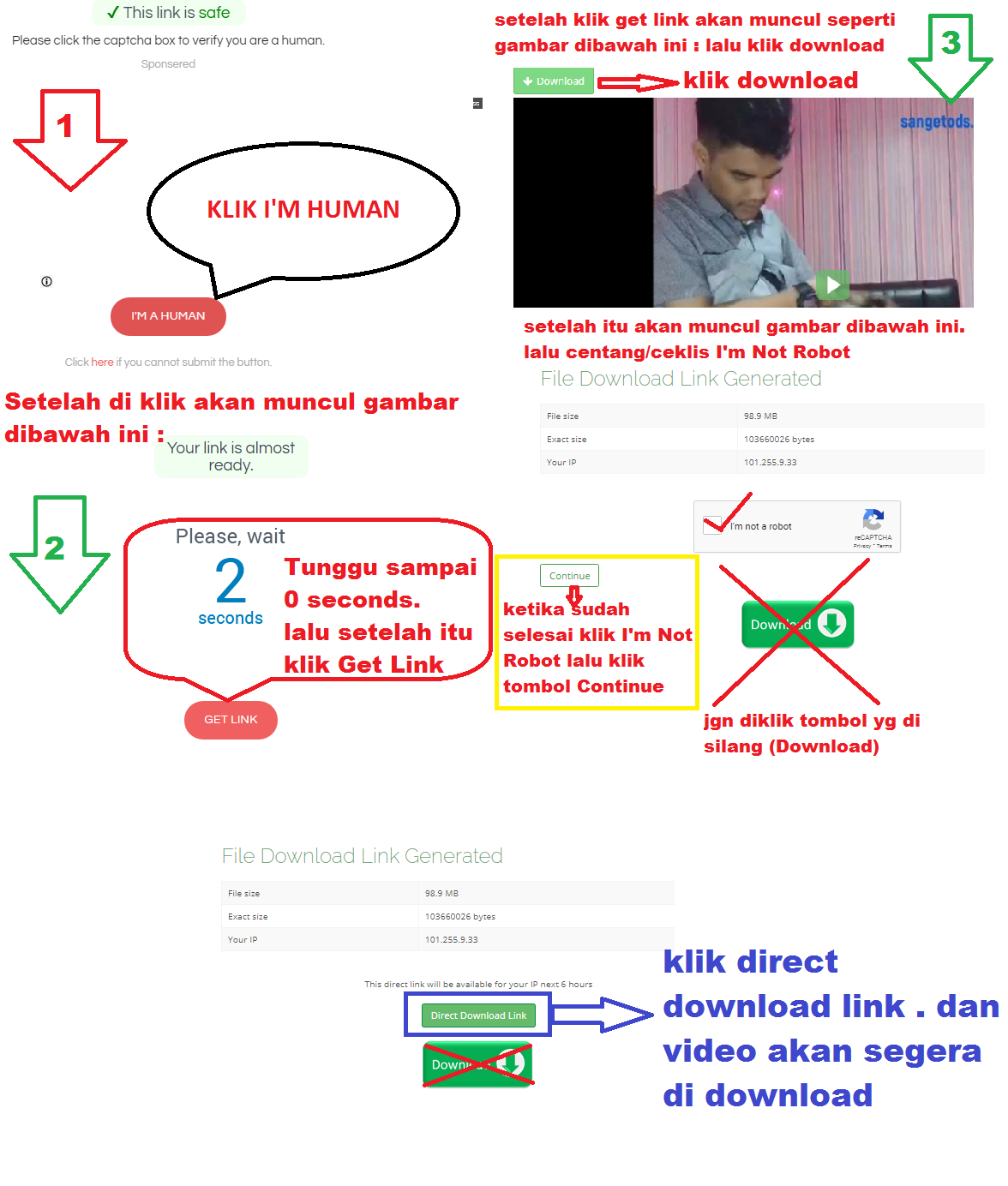 Cara Download Tips Nonton Sangetods