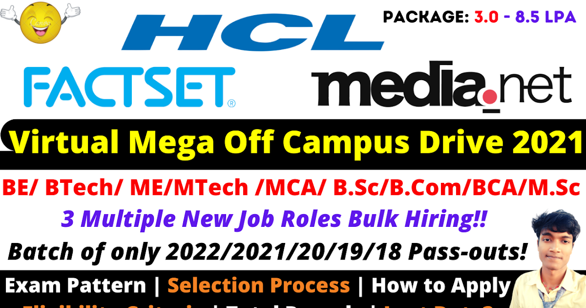 FactSet Off Campus Drive 2022 | Software Engineer I | Any Graduates