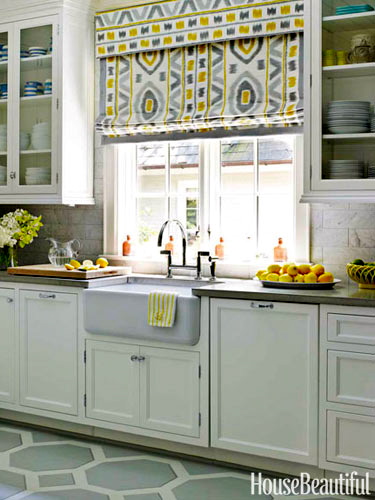 Vintage Mulberry: Wednesday's What If's…What If You Had A Yellow Kitchen?
