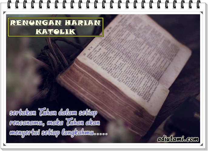 RENUNGAN HARIAN KATOLIK (SENIN, 29 JUNI 2020) I.H.S