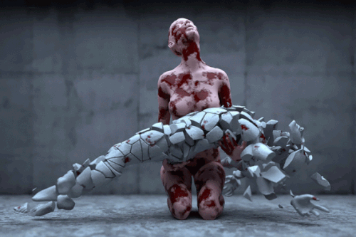 DarkAngelOne arte gifs animados cinemagrafia fotografia fashion ilustrações digitais Adam Martinakis